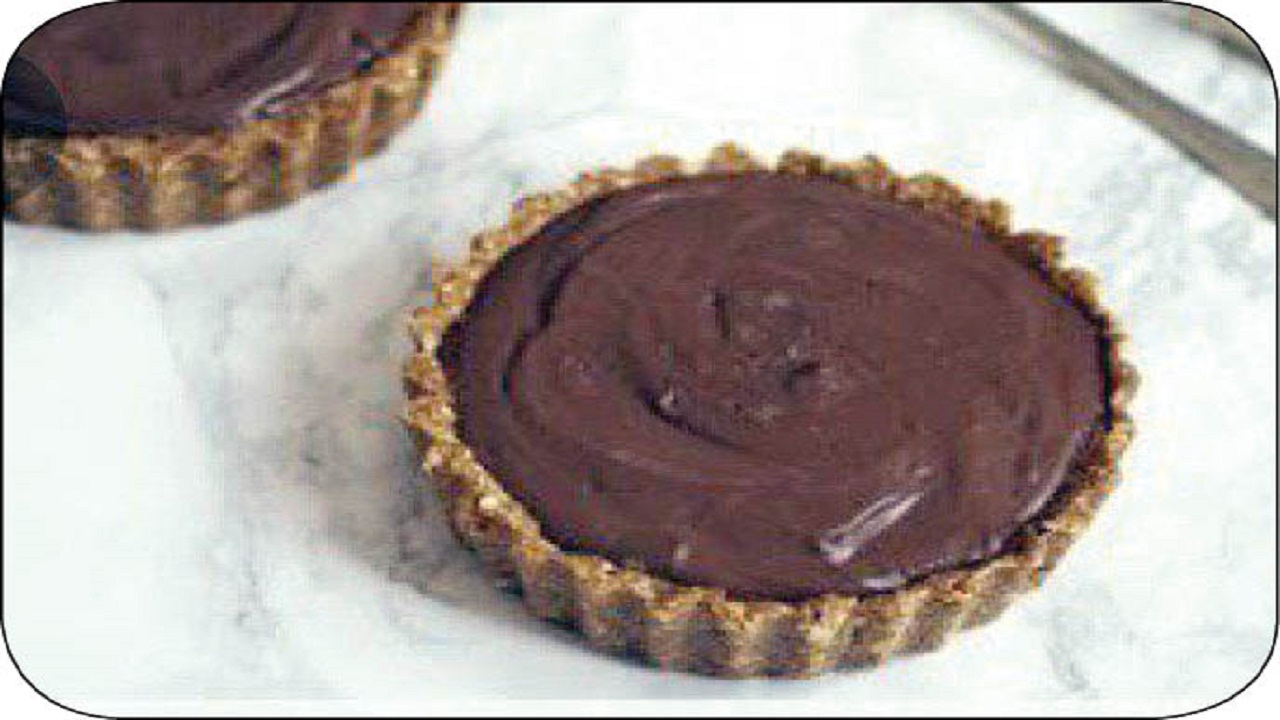 طرز تهيه تارت شکلاتي خوشمزه بدون نياز به پخت