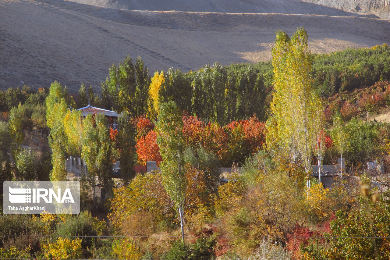 عکس/ طبیعت پاییزی تفرجگاه بند ارومیه