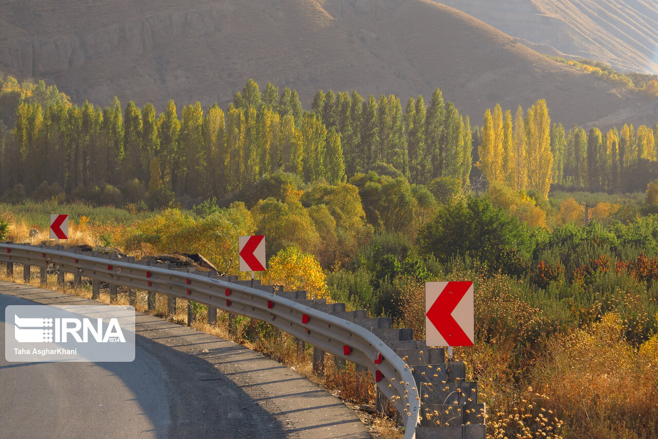 عکس/ طبیعت پاییزی تفرجگاه بند ارومیه