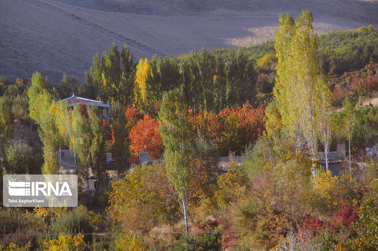 عکس/ طبیعت پاییزی تفرجگاه بند ارومیه