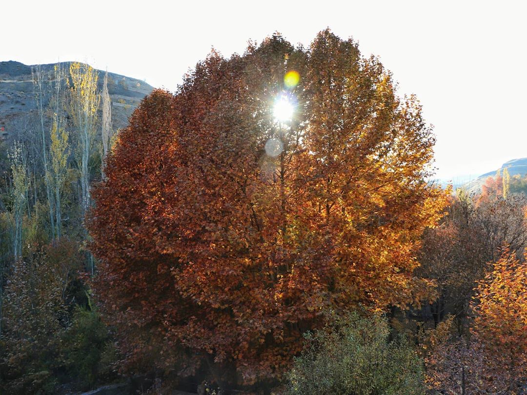 چشم اندازهای پاییزی روستای جاغرق