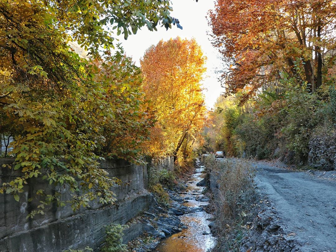 چشم اندازهای پاییزی روستای جاغرق