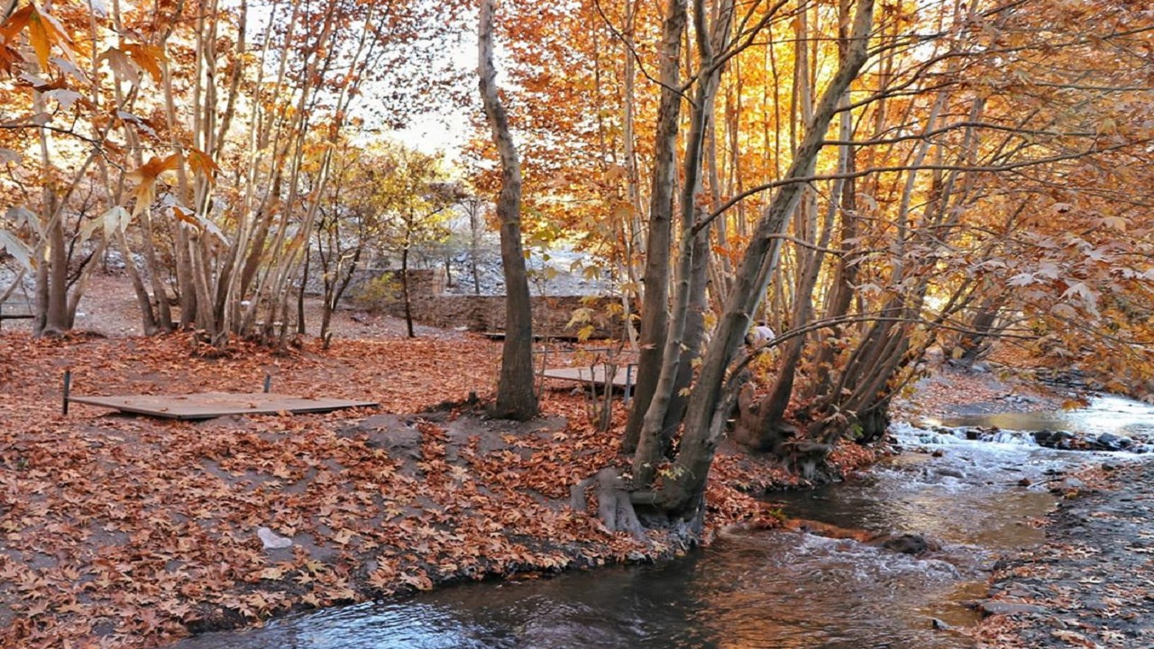 چشم اندازهای پاییزی روستای جاغرق