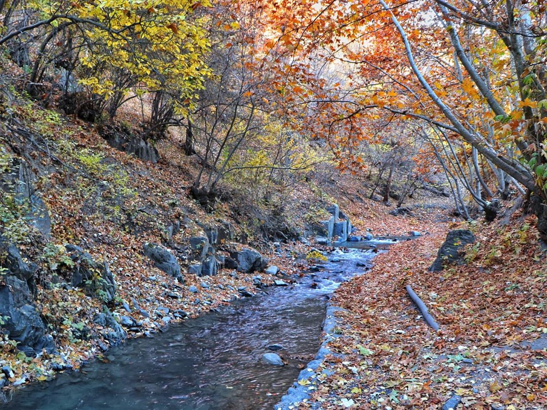 چشم اندازهای پاییزی روستای جاغرق
