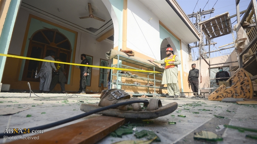 انفجار در یک مدرسه دینی در پیشاور پاکستان