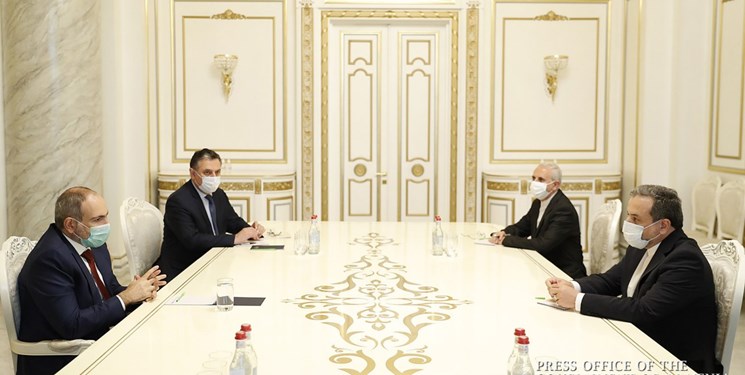 دیدار مهم عراقچی با نخست وزیر ارمنستان