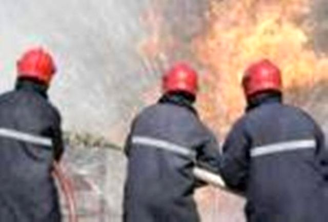 کارگاه قالیشویی رودسر طعمه حریق شد