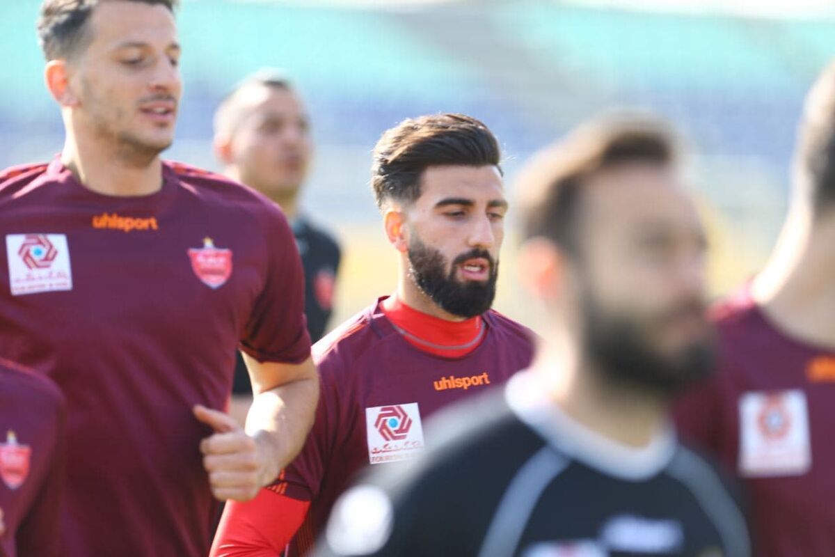  تمرین با انرژی پرسپولیسی ها با حضور رادو