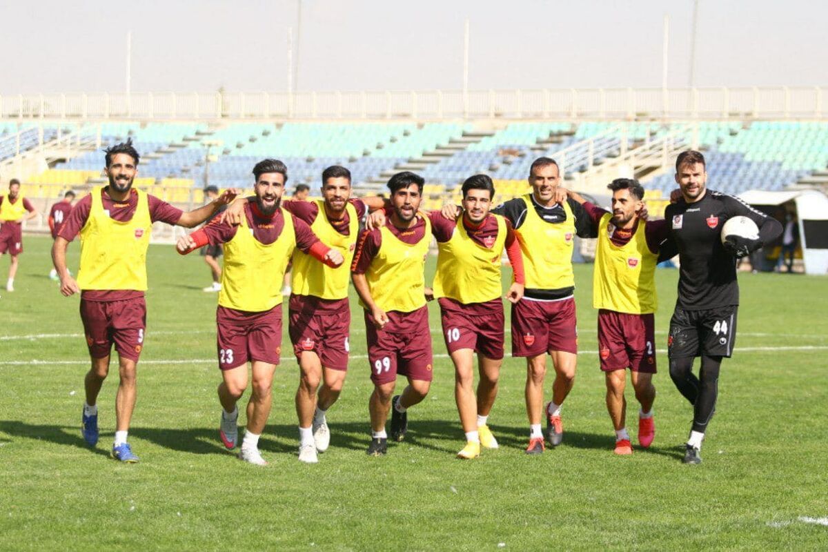  تمرین با انرژی پرسپولیسی ها با حضور رادو