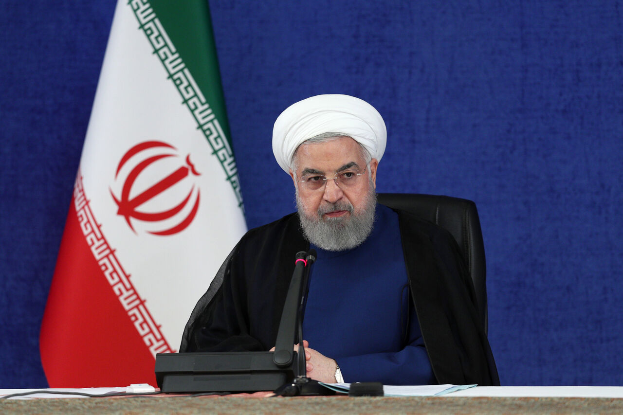 روحانی: ملت آمریکا تصمیم گرفت اکنون نوبت منتخبان است که این پیام را درک کنند