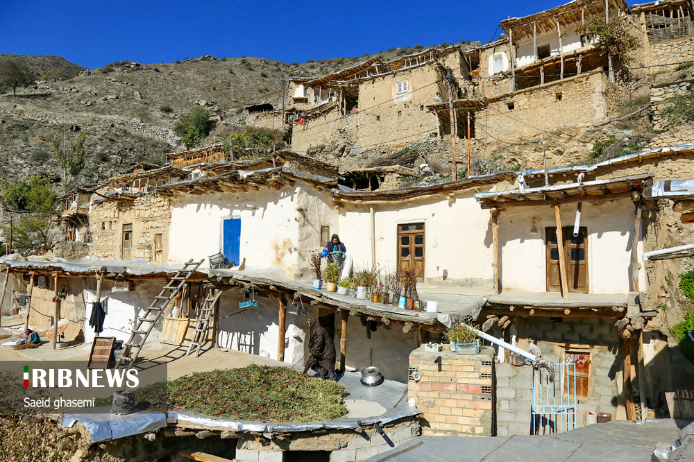 عکس/ معماری متفاوت روستای پلکانی «اولی» 