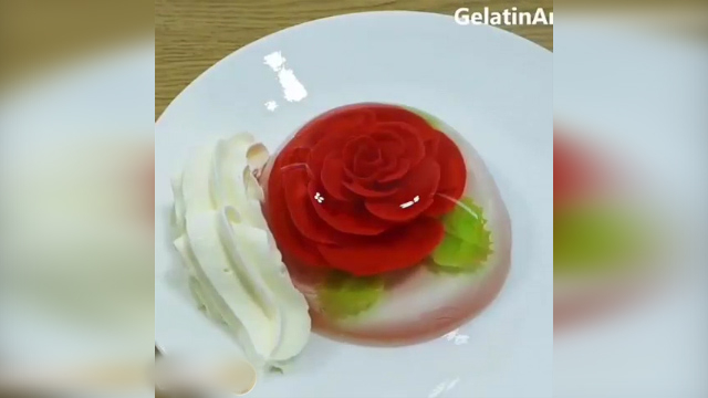 ژله‌ طرح‌دار و زيبا درست کنيد
