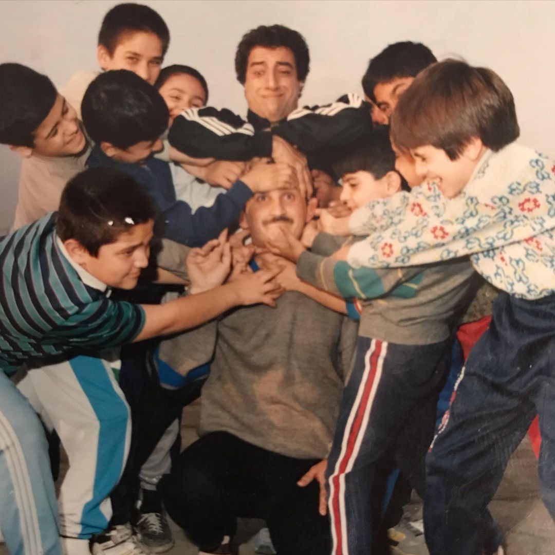 چهره ها/ عکسی از عمو فیتیله‌ای و علیرضا خمسه در سال 63