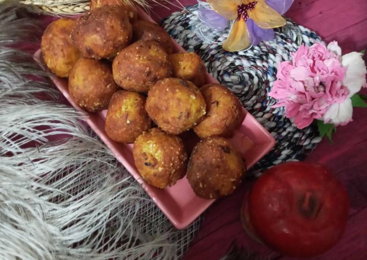 کوبه توپي ميان وعده سريع و ساده
