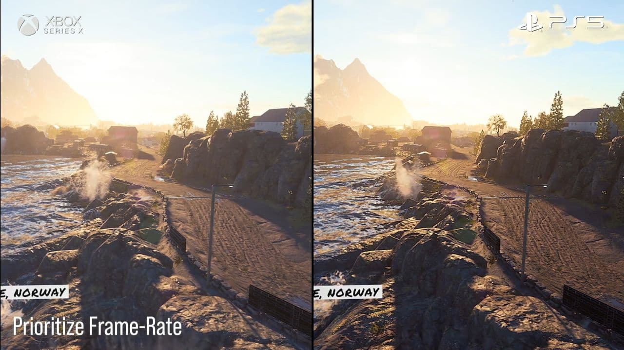 Dirt 5 برروی پلی‌استیشن ۵ بهتر از ایکس ‌باکس سری ایکس اجرا می‌شود