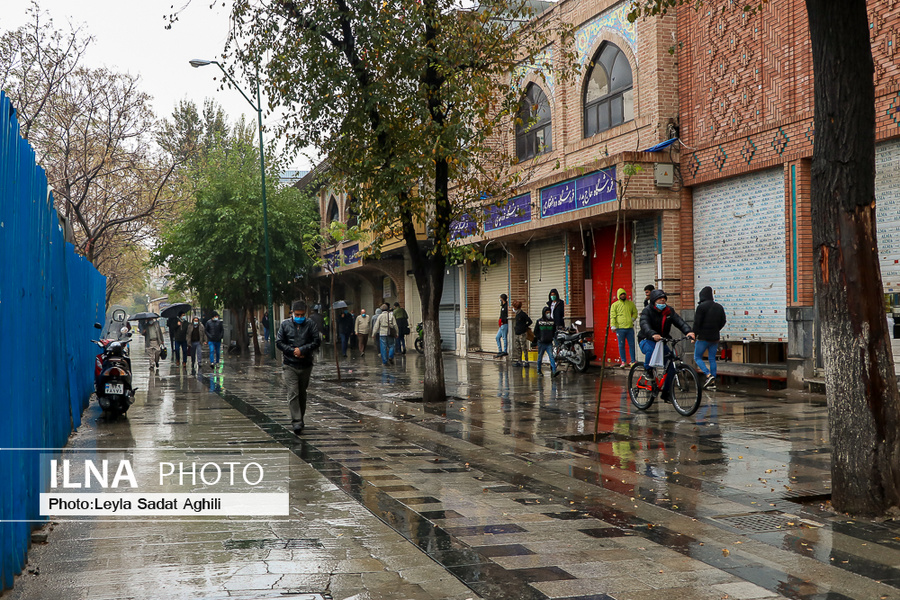 عکس/ تعطیلی بازار تهران پس از رکوردهای کرونایی