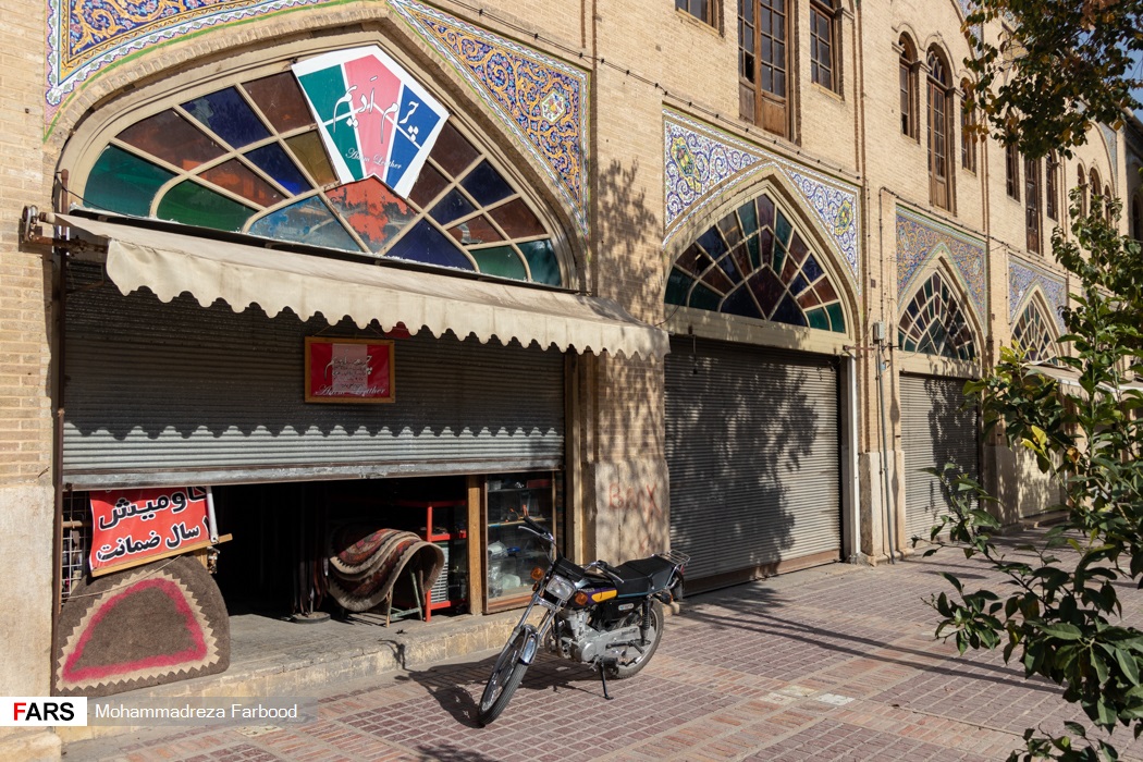 بازار وکیل شیراز در تعطیلی کرونایی