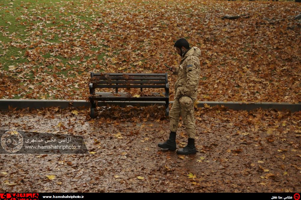 پاییز دل انگیز پارک ملت تهران