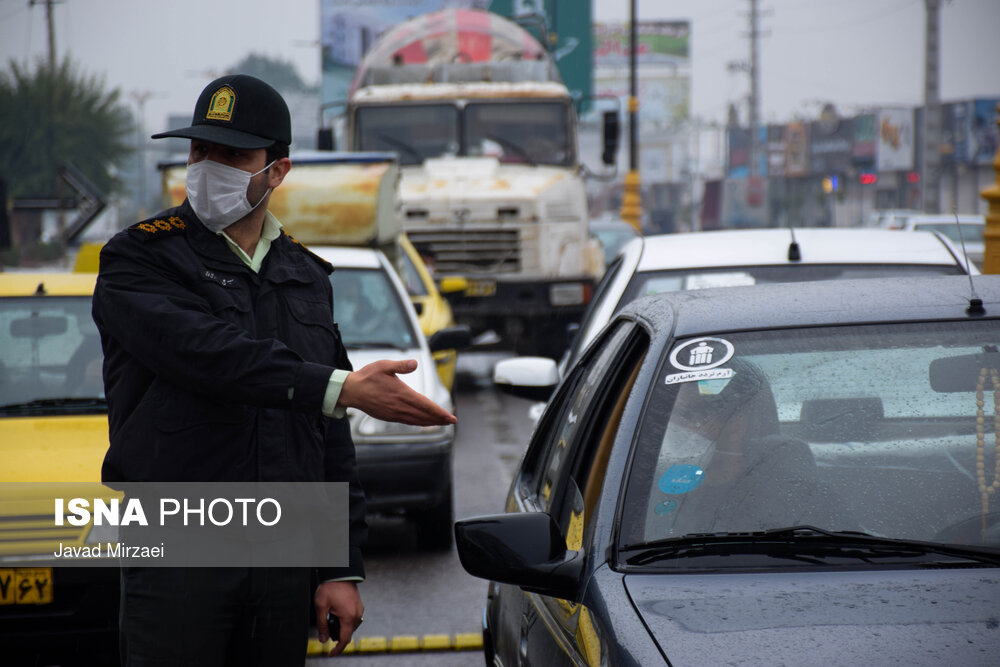 اجرای طرح ممنوعیت تردد خودروهای بین شهری در مازندران
