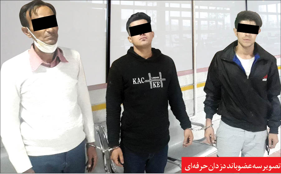 سلاخی خودروهای سرقتی در خانه اجاره ای!