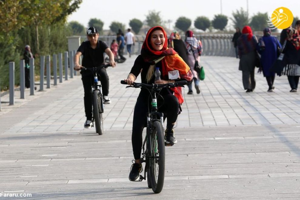 گزارش رسانه خارجی از دوچرخه سواری در تهران