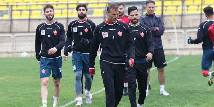 گزارشی از تمرین پرسپولیس