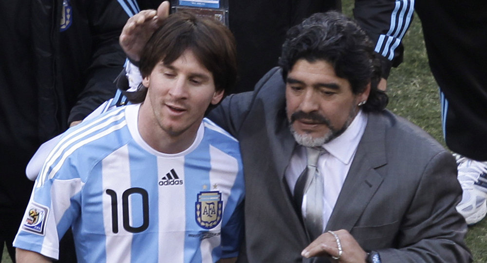 چهره‌ها/ واکنش لیونل مسی به درگذشت دیگو مارادونا