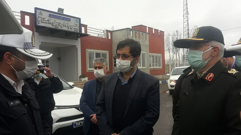 جریمه ۱۳۰ راننده ناقض محدودیت‌های کرونایی در اردبیل