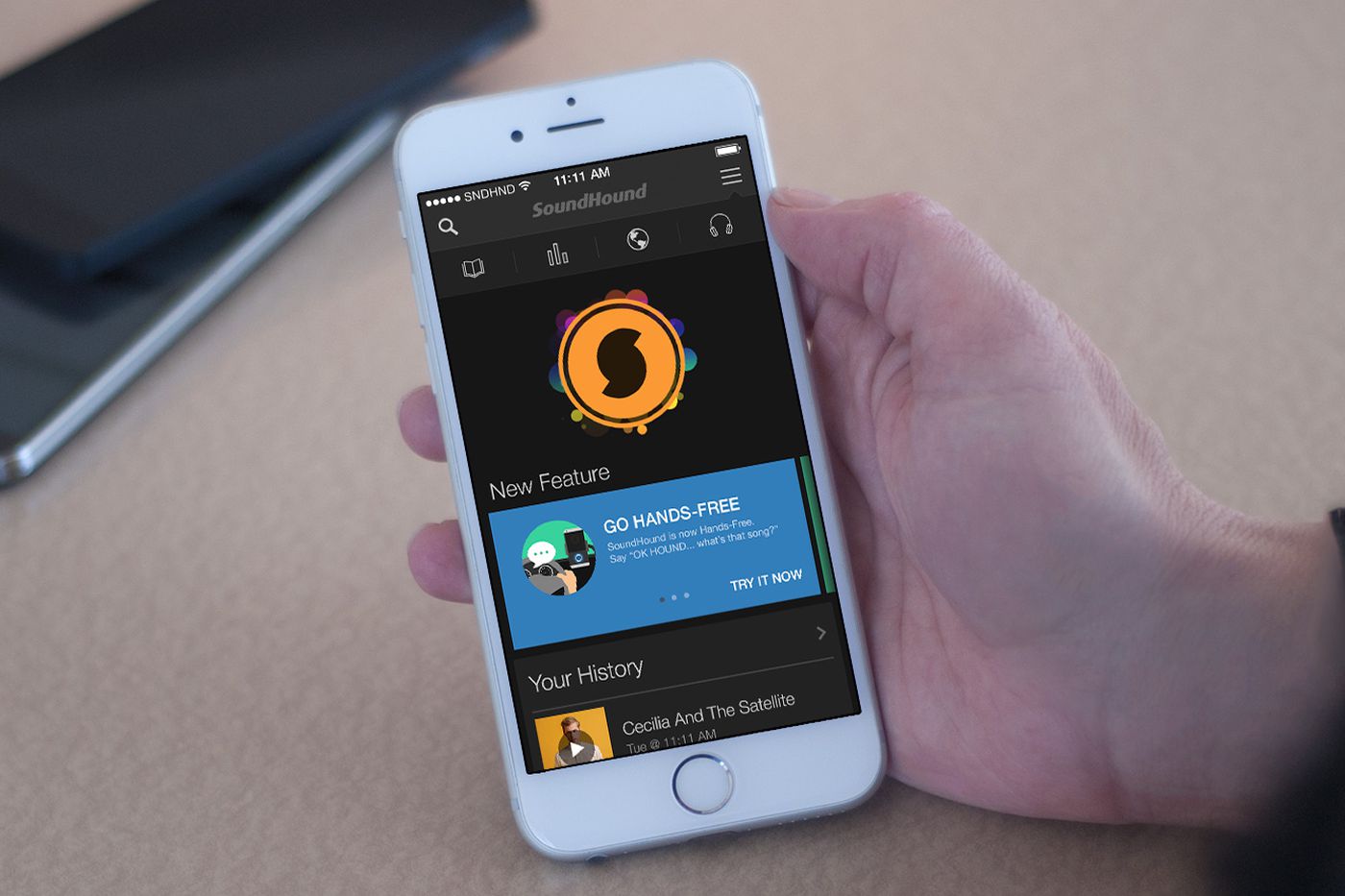 با SoundHound هر آهنگی در دسترس شماست