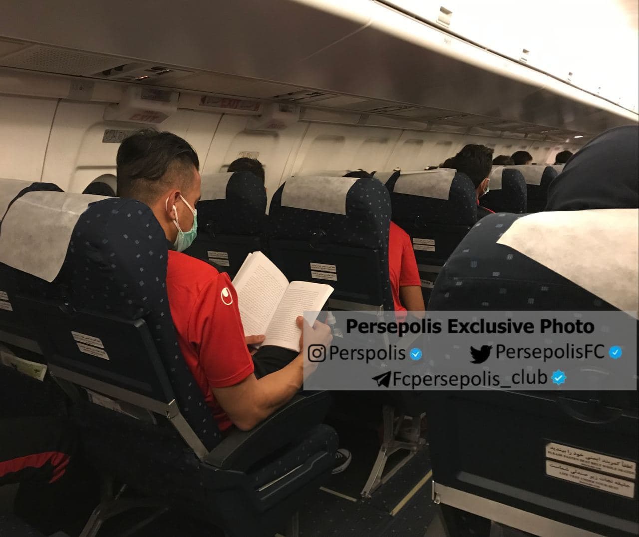 تصویری جالب از ستاره پرسپولیس
