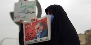 تجمع دانشجویان و مردم مقابل مجلس در محکومیت ترور شهید فخری زاده
