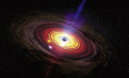 زمین ۲ هزار سال نوری از تصورات قبلی به سیاهچاله کهکشان راه‌شیری نزدیکتر است