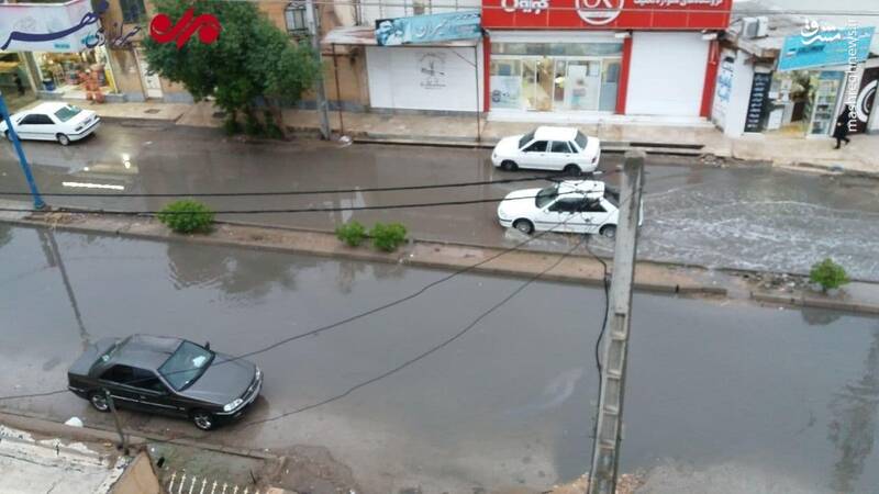 آب گرفتگی معابر اهواز