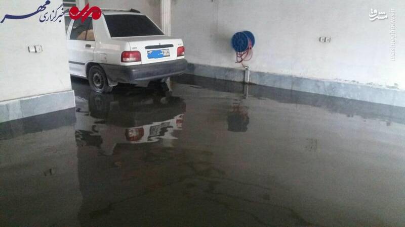 آب گرفتگی معابر اهواز
