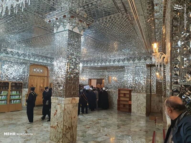عکس/ تشییع پیکر شهید محسن فخری‌زاده در قم