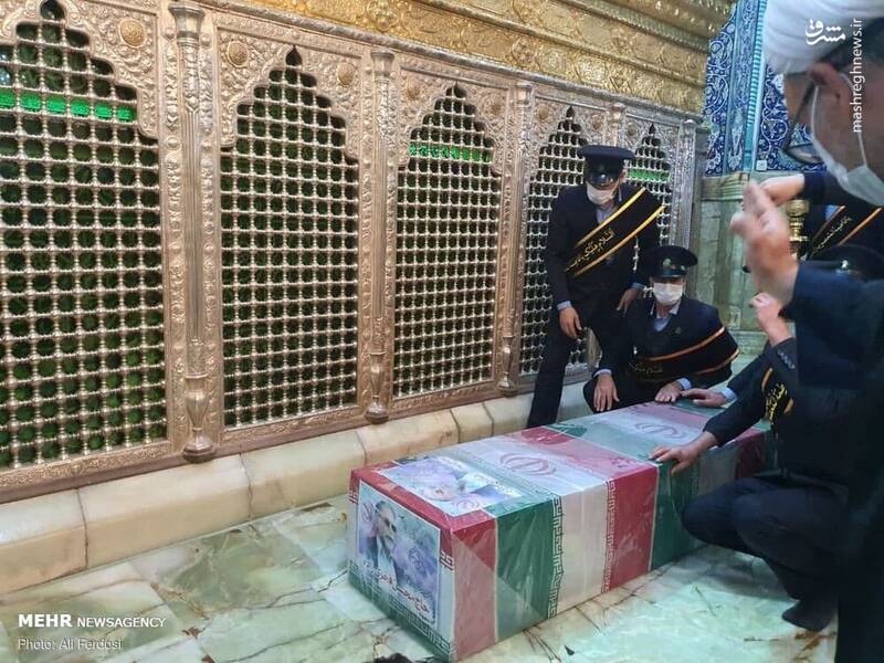 عکس/ تشییع پیکر شهید محسن فخری‌زاده در قم