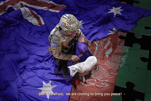تصویر نظامی استرالیایی جنجالی شد