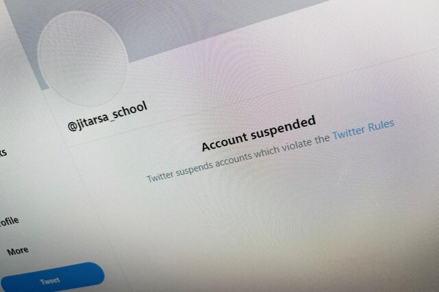 توئیتر حساب کاربری حامیان پادشاهی تایلند را تعلیق کرد