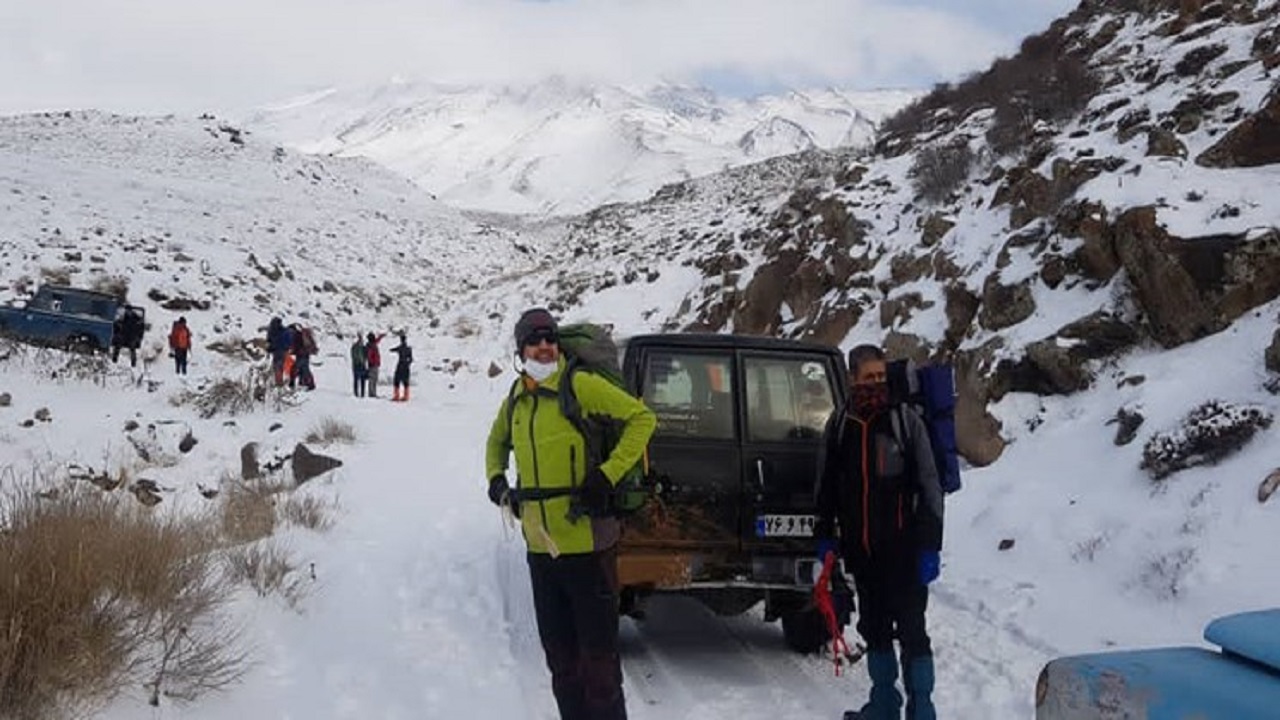 ادامه جستجو در دماوند برای نجات کوهنورد اصفهانی