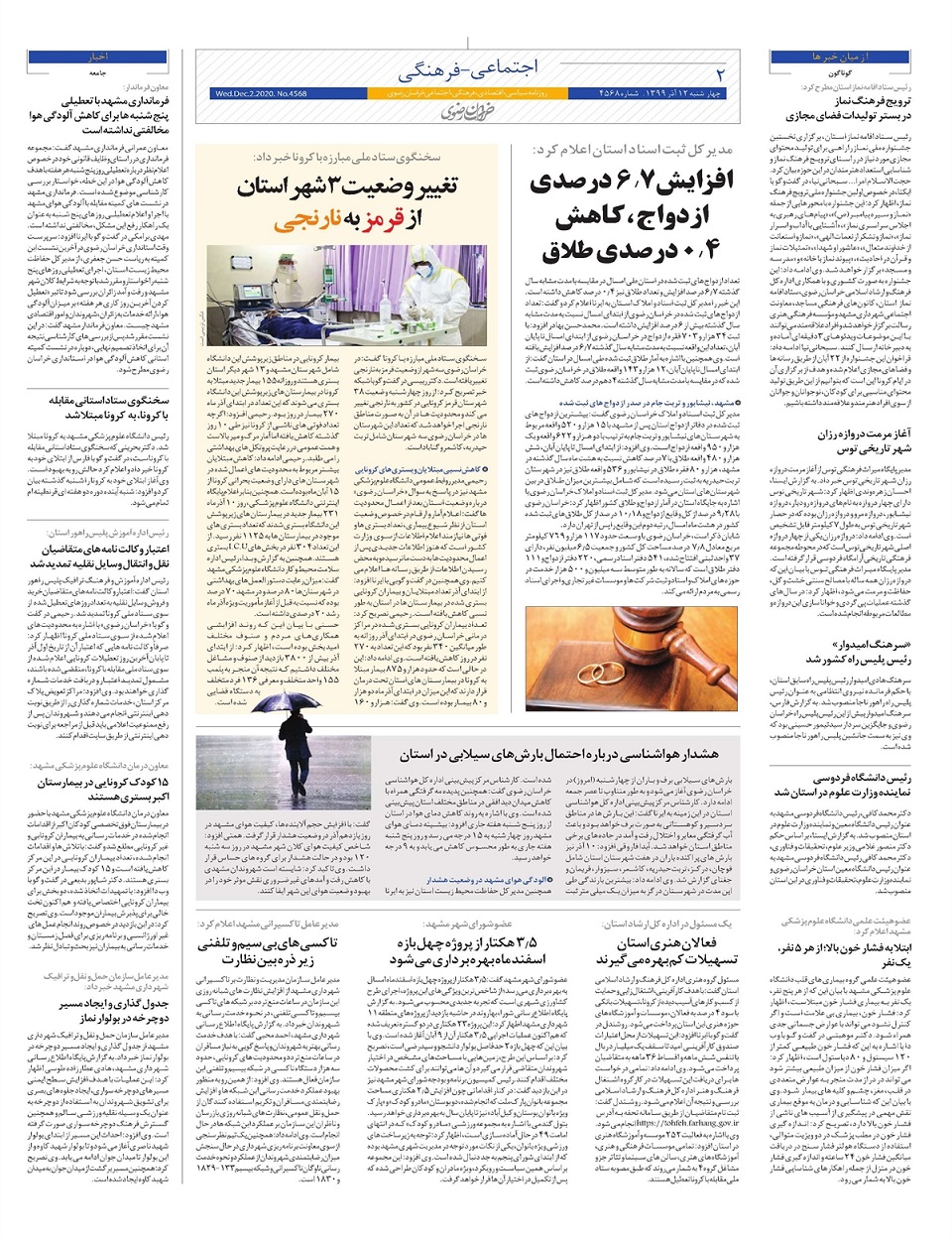 روزنامه  خراسان رضوی