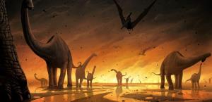 انقراض بزرگ دایناسورها و پستانداران بزرگ