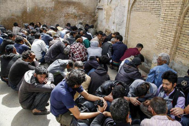 جمعآوری ۳۰۰ معتاد متجاهر در زنجان
