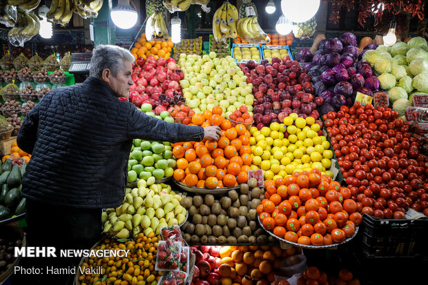 کمبود میوه شب یلدا در شیراز نداریم؛ افزایش قیمت ممنوع