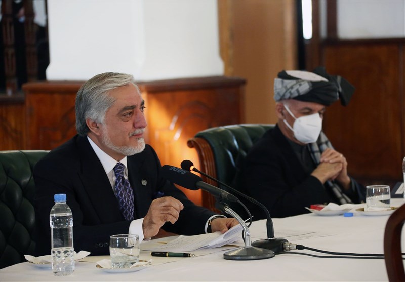 دیدار اشرف غنی و عبدالله پس از نهایی شدن شورای مصالحه افغانستان