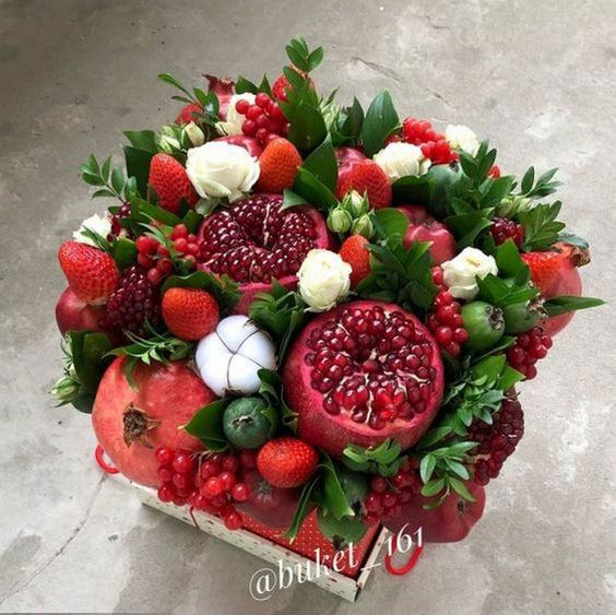 جديدترين انواع تزيين ميوه شب يلدا ۹۹