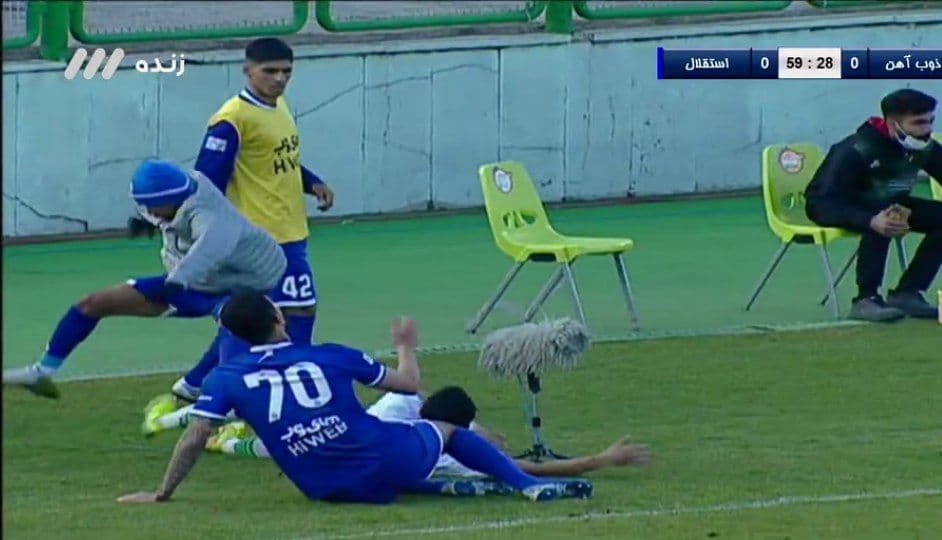 تکل عجیب روی قایدی!