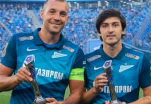 آزمون و جیوبا؛ بهترین زوج فوتبال روسیه