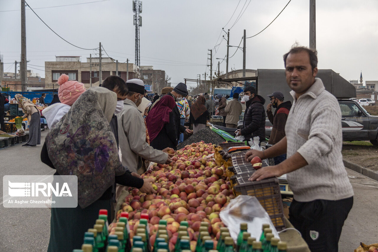 عکس/ استقبال از کرونا به بهانه تدارکات شب یلدا!