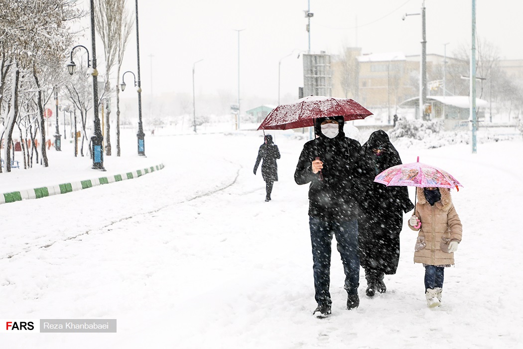 سفیدپوش شدن اردبیل در آخرین روزهای پاییز