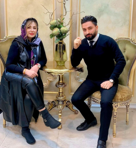 چهره ها/ نیوشا ضیغمی در کنار دکتر زیبایی اش